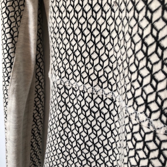 W118 by Walter Baker black and off-white geometric fit and flare dress - Picture 6 of 7